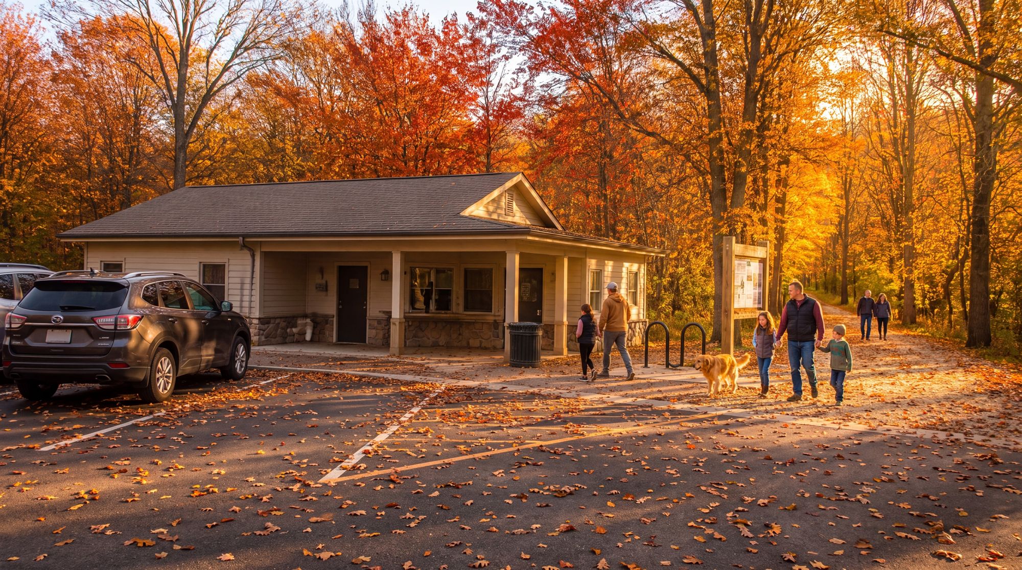 The trailhead